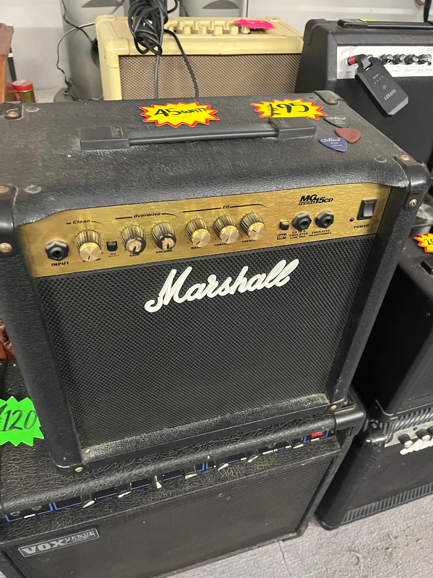 Marshall MG15CD 45W Combo Amp