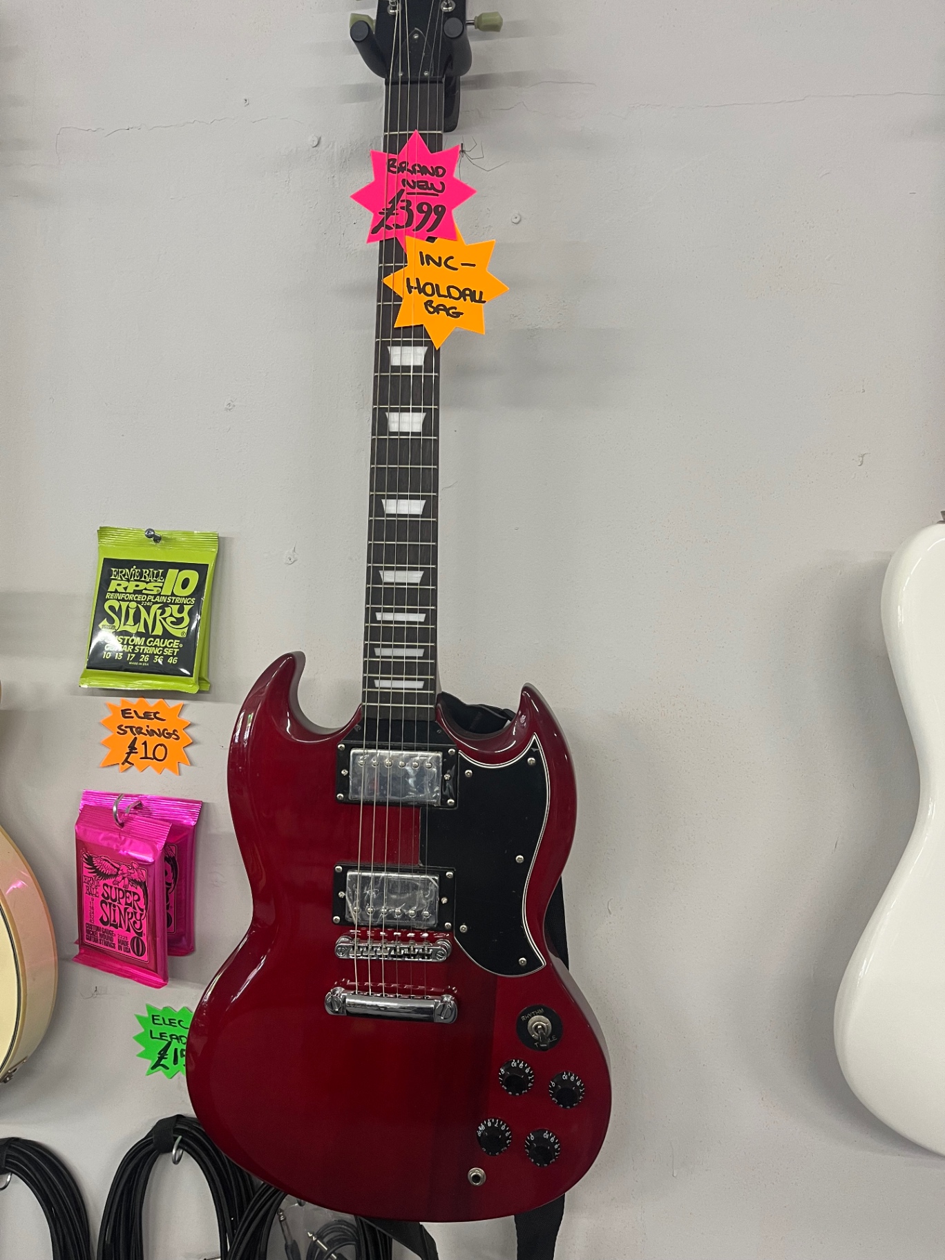 Gibson-Style SG — Cherry Red