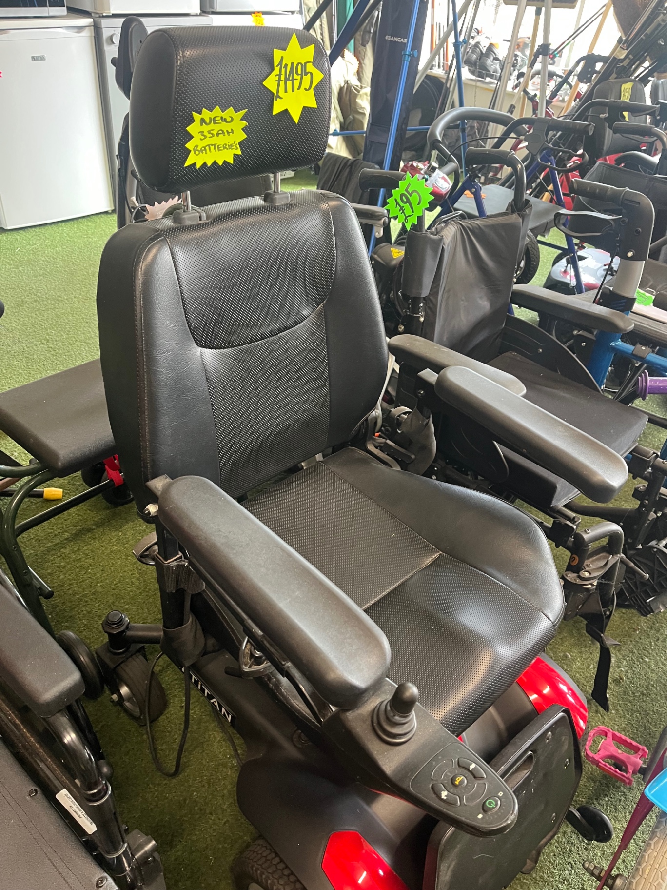 Powered Mobility Chair — Black