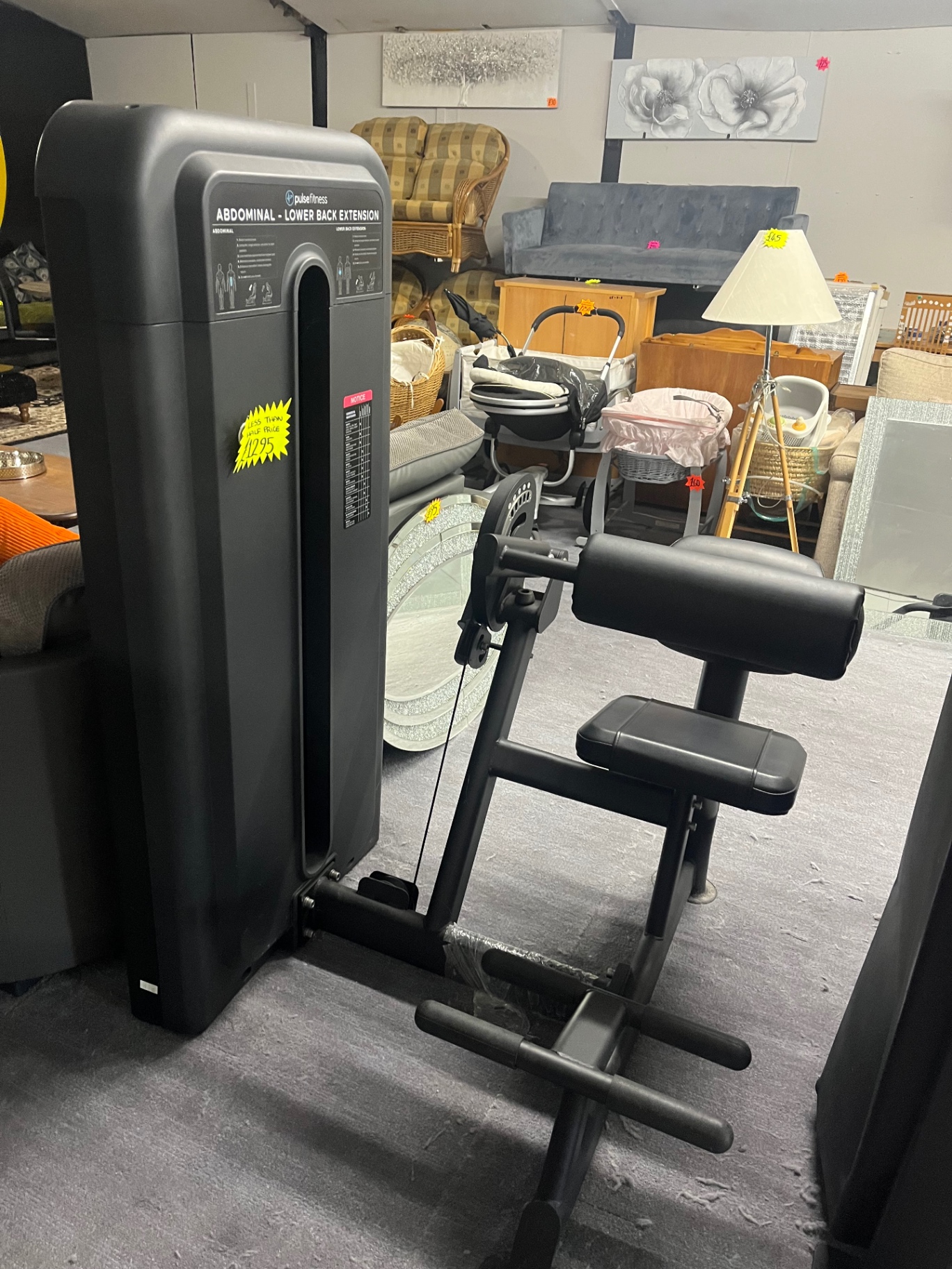 Pulse Fitness Abdominal / Lower Back Machine