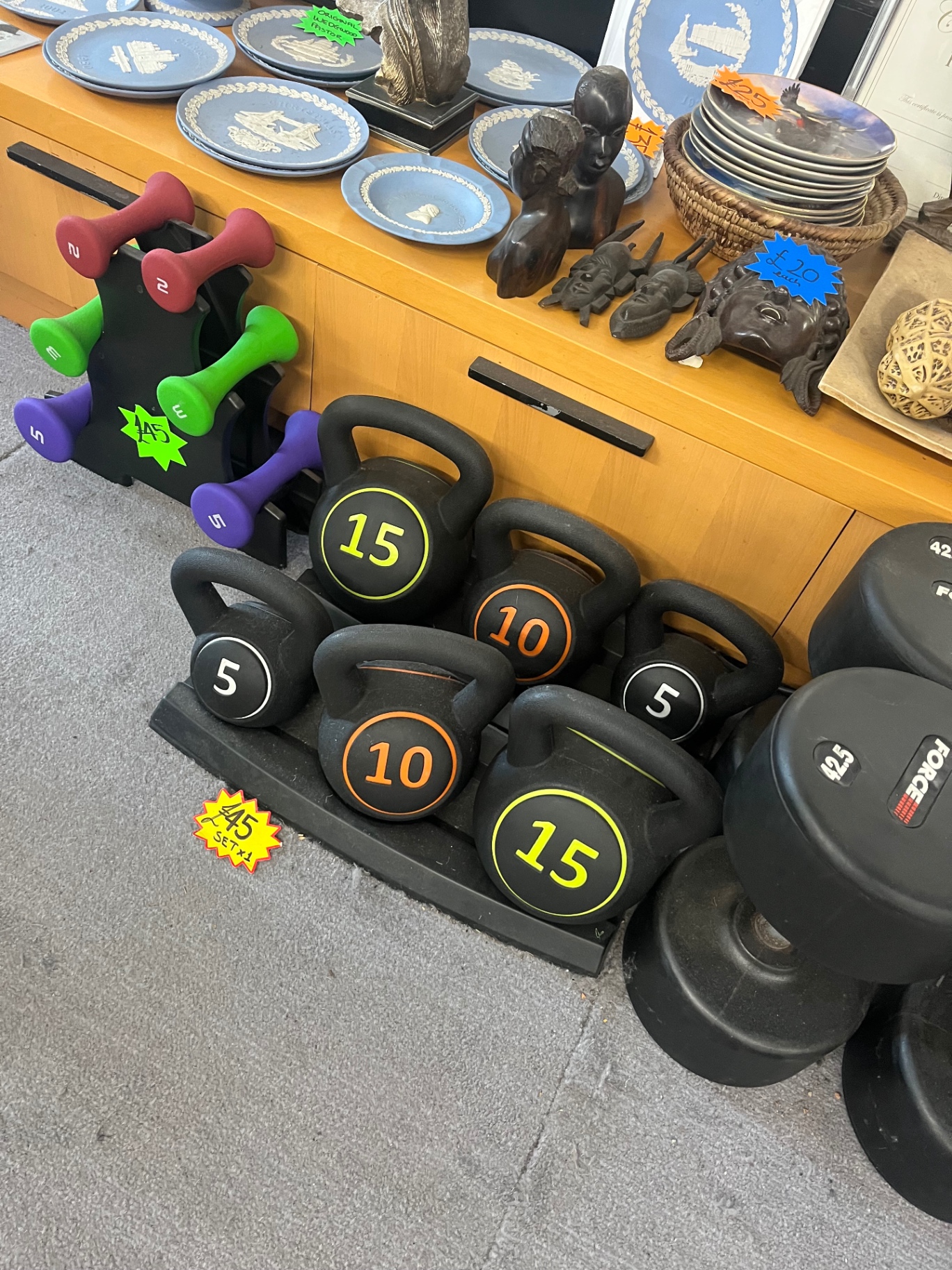 Kettlebell & Dumbbell Sets